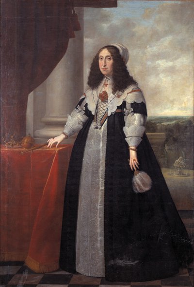 Cecilia Renata of Austria, Queen of Poland, 1643 by P. Danckerts